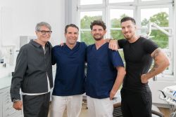 Das Team von Zahnmedizin Eppendorf und Dental Art Kukol arbeitet eng zusammen.